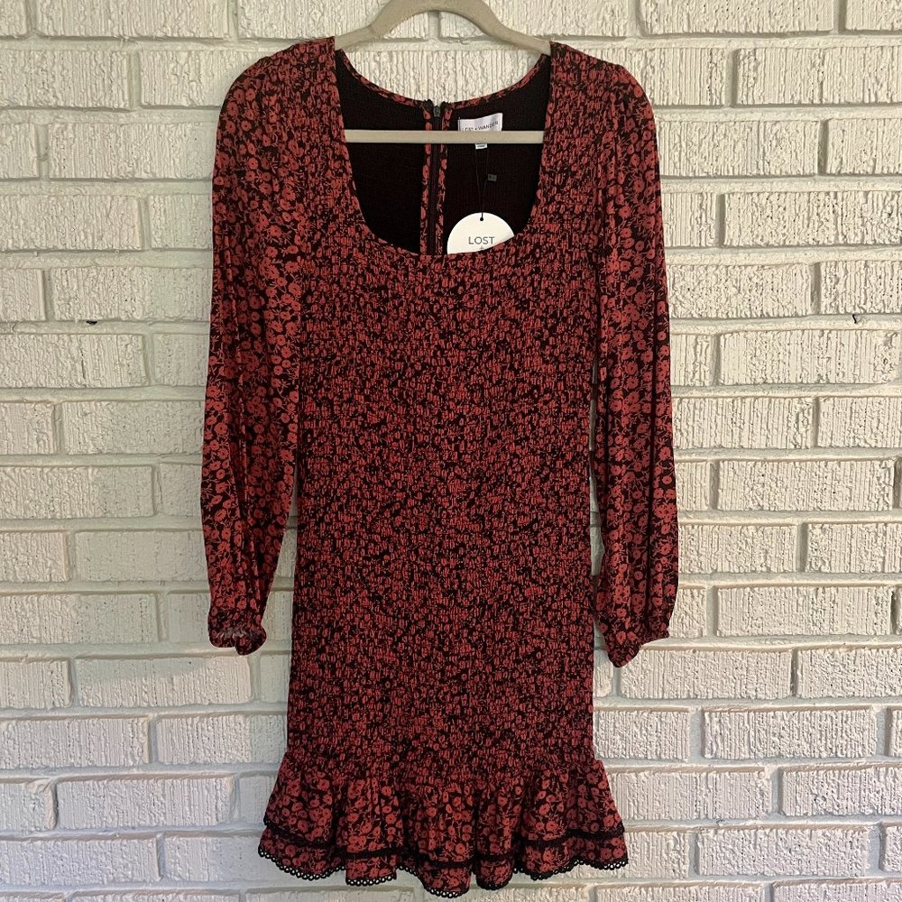 Lost and Wander Smocked Mini Dress - Picture 2 of 8